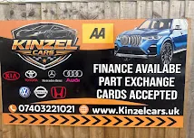 Kinzel Cars AA approved sign